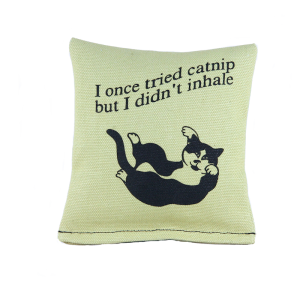 Dr. Pussums Soft Square Catnip Pillow (Inhale) - Wholesale