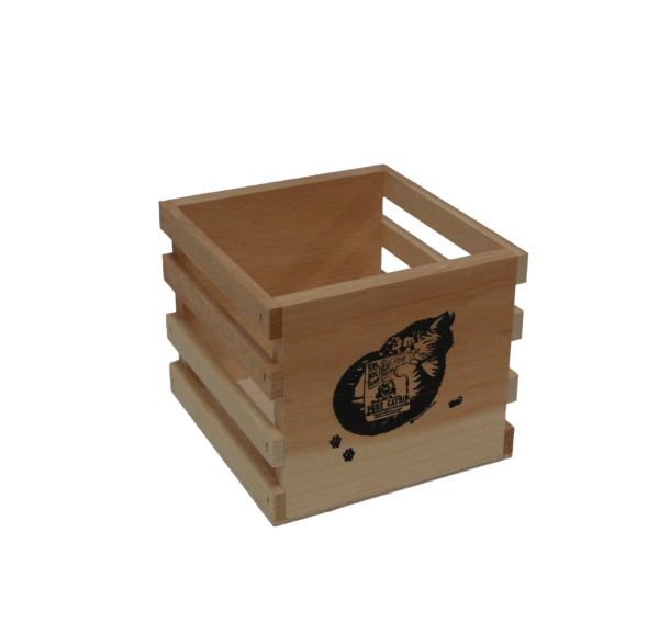 Sleeping Kitty Square Display Box